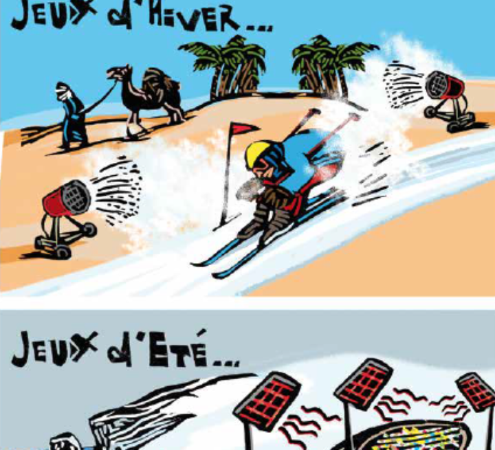 Jeux d’hiver jeux d’été. Jean-Claude Salemi