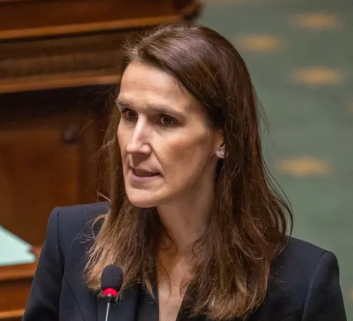 Sophie Wilmès (Thomasdaems89, janvier 2020. CC BY-SA 4.0)