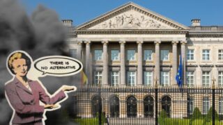 Photos ©iStock – Erik V ©The Feminist Current ; Montage ©Politique