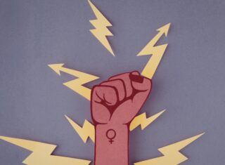 Fist of feminism unleashing the power within – (c) Andrei Stoica