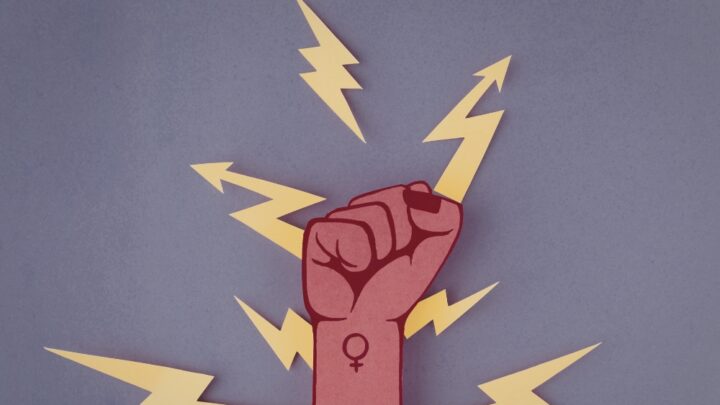 Fist of feminism unleashing the power within – (c) Andrei Stoica